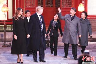 特朗普访华视频,历史性会晤背后的外交风云